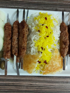عکسی از دستور کباب تابه ای سیخی