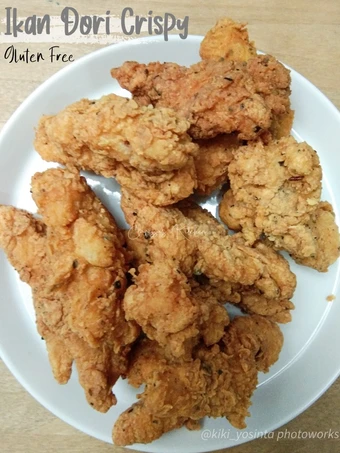 Langkah Gampang Menyiapkan Resep  Ikan dori crispy gluten free yang Lezat Sekali, Menggugah Selera