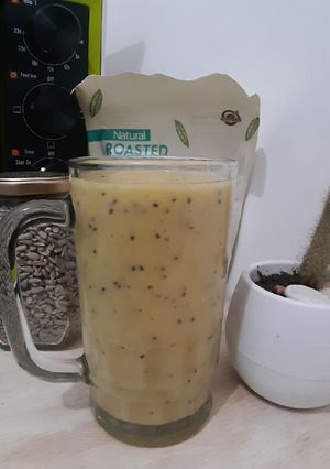 Foto resep Banana Mango Smoothies