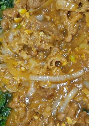 Foto resep Shorted beef slice Pakcoy Saute with Bulgogi Sauce