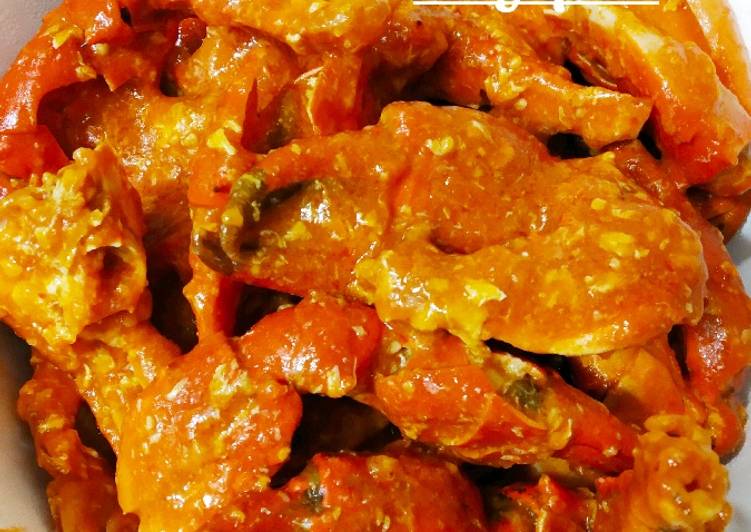 Langkah Mudah untuk Membuat Chilli crab singapura yang Enak Banget