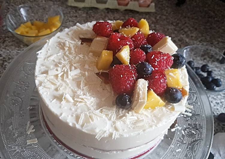 Tarta Mousse de Chocolate Blanco (sin azúcar)