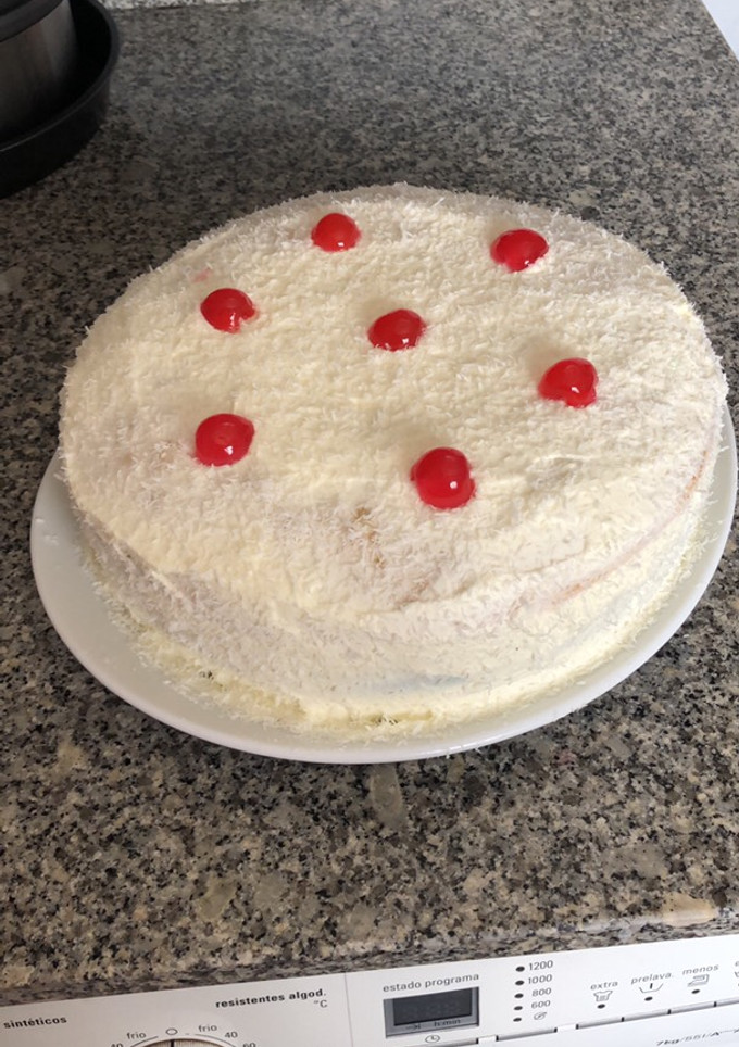 Una foto de Pastel tres leches