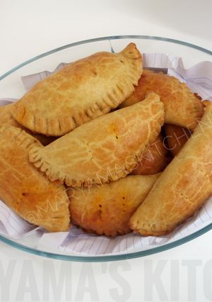 A picture of Chicken pies.