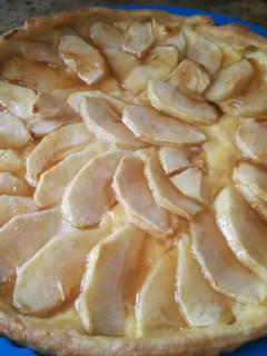 Una foto de Tarta de manzana