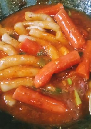 Foto resep Toppokki (tteokbokki) homemade