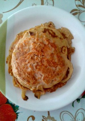 Una foto de Panqueques de zanahoria y nuez