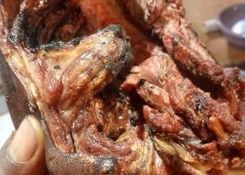 Easiest Way to Recipe Perfect Roasted goat meat