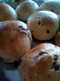 Brioche con gocce di cioccolato