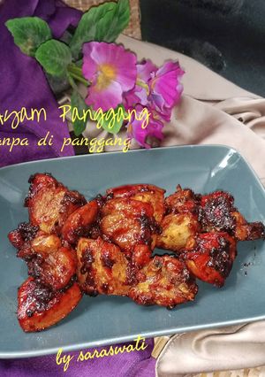 Foto resep Ayam panggang/bakar tanpa di panggang/bakar
