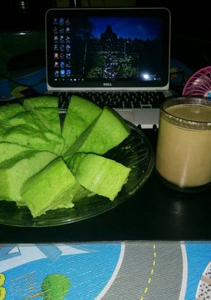 Foto resep Bolu Kukus Pandan