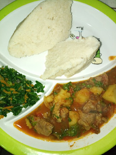 A picture of Cardamom and cinnamon beef stew # jikoni challenge.