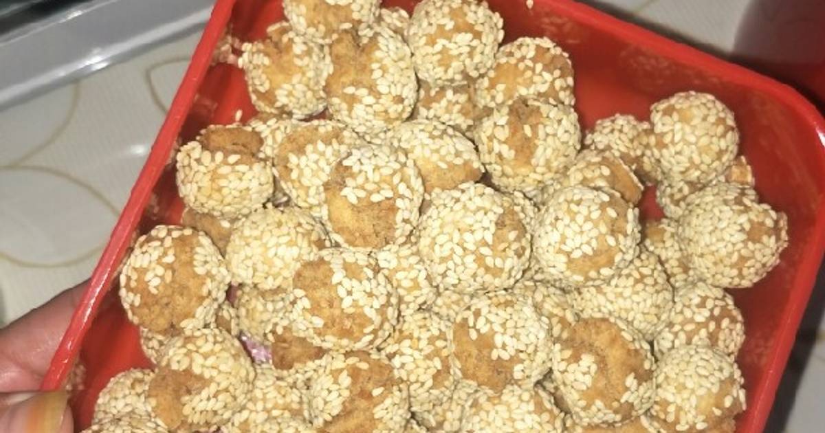 Cara Membuat Kue Gelek Resep Gelek mini (onde onde ketawa) oleh Myska Ahmed - Cookpad