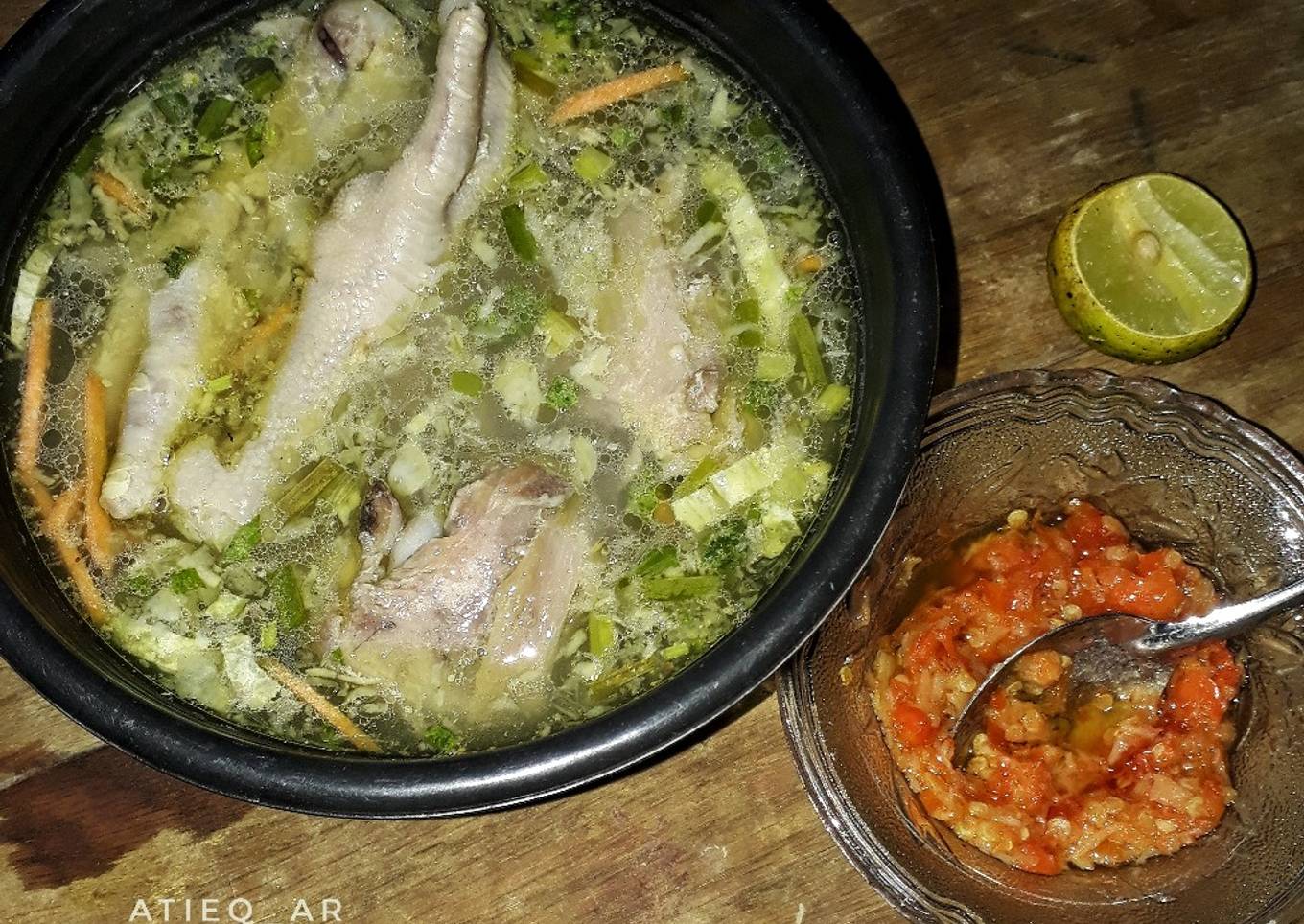 Soto Banjar Ceker Sederhana