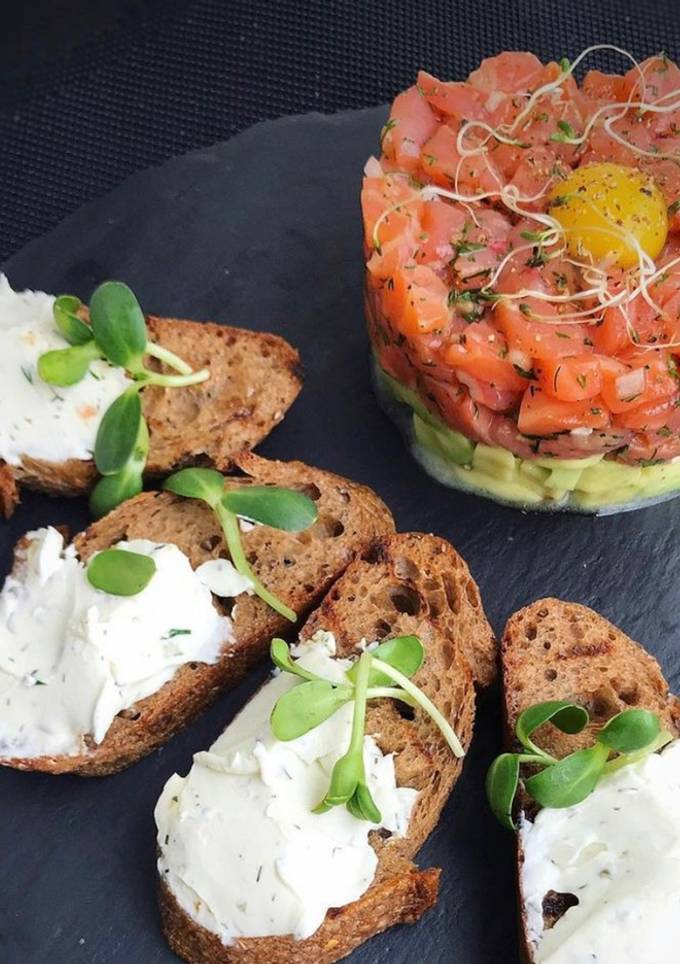 Тартар з лосося🥗