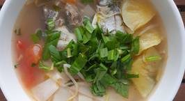 Hình ảnh món Canh cá kình nấu măng chua