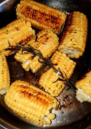 A picture of Grilled Sweetcorn (rosemary flavoured).