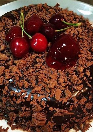 صورة لوصفة طريقة عمل كيك شوكولاته