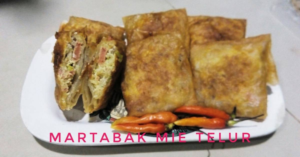  Resep  Martabak  Mie Telur oleh Nurul Wahdah Cookpad