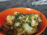 पालक आलू की सब्जी (Palak aloo ki sabzi recipe in Hindi)