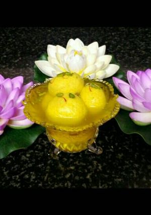 A picture of Rajbhog.