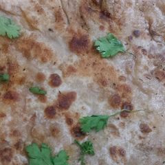 A picture of Qeema paratha.