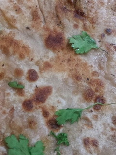 A picture of Qeema paratha.