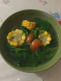 Foto resep Sayur bening bayam