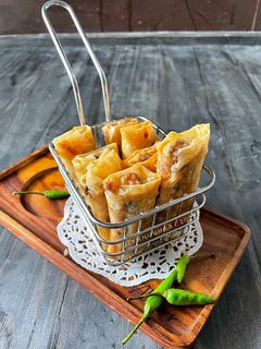 Foto resep Lumpia Sayur Daging!