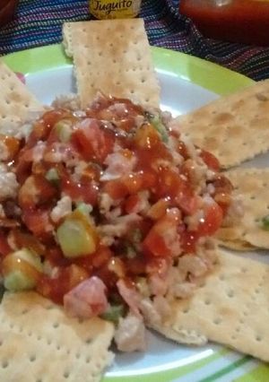 Una foto de Soya tipo ceviche😍😍💖💕😘😘