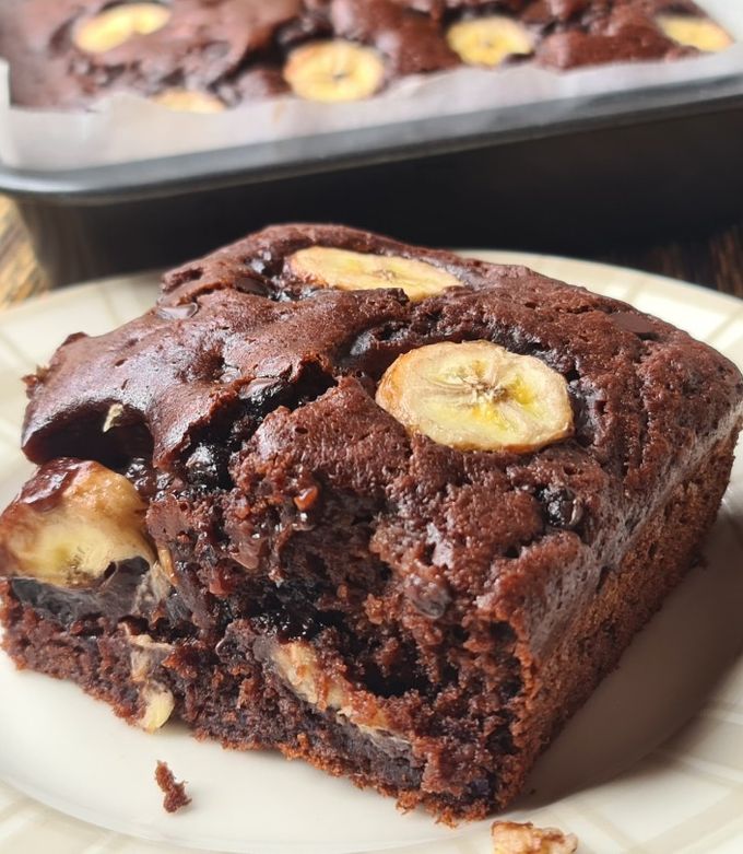 Foto resep Brownies Pisang