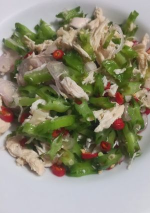 รูปของ ยำถั่วพูอกไก่ฉีก