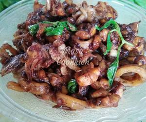 Resep Terbaik Cumi Kecap Kemangi Mantul Banget