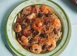 Foto resep Spaghetti Seafood Marinara