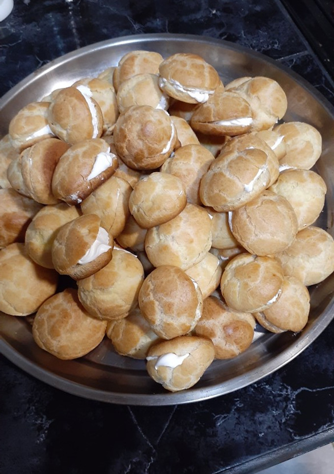 Una foto de Masa bomba o profiteroles