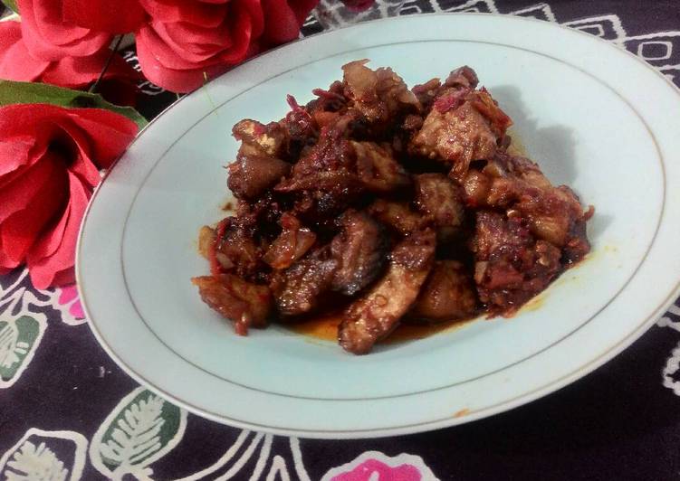 Babi Sambal Kecap Sederhana