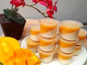 Gambar puding mangga