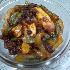 A picture of Kadhai paneer.