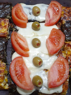 Una foto de Tortilla súper fácil de vegetales