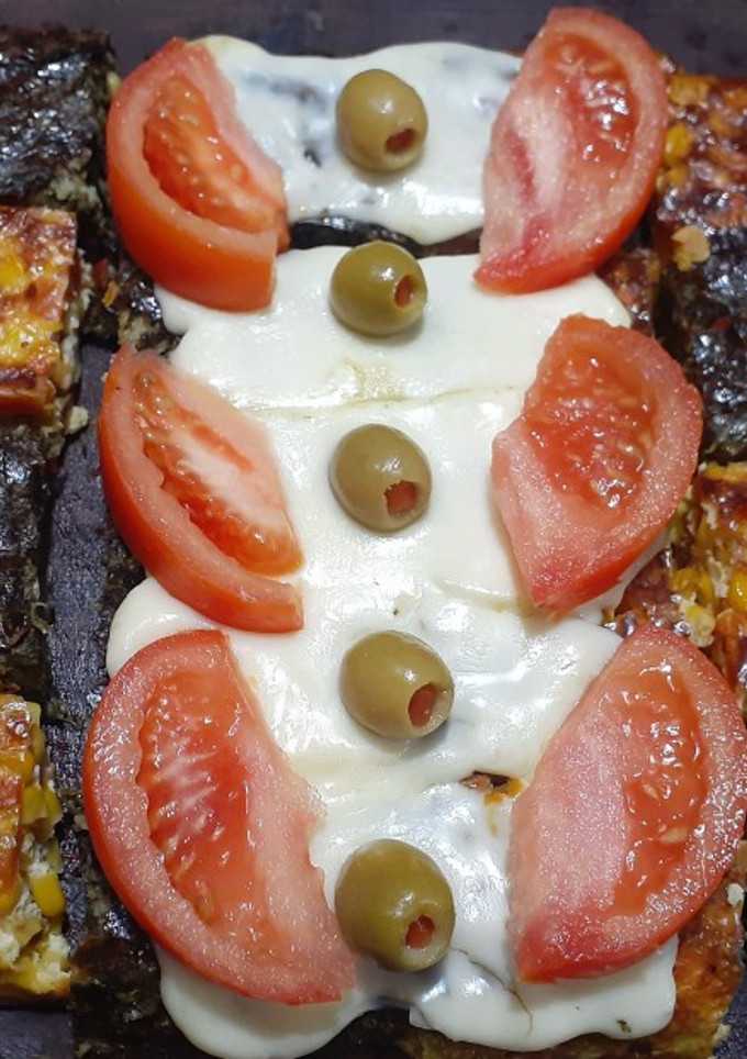 Una foto de Tortilla súper fácil de vegetales