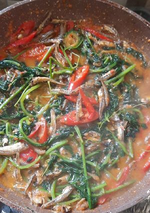 Foto resep Tumis daun pare dan teri