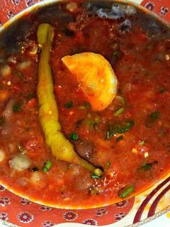 صورة لوصفة دوبارة حمص و فول بسكرية الحارة 🌶️