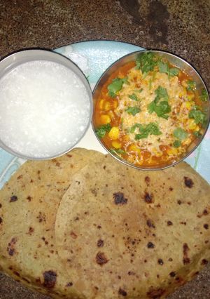 સ્વીટ કોર્ન સબ્જી (Sweet Corn Sabji Recipe In Gujarati) રેસીપી મુખ્ય ફોટો
