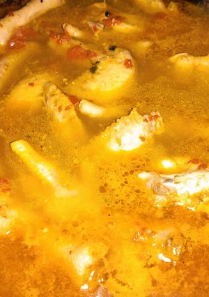 Foto resep Ayam ceker setan kuah