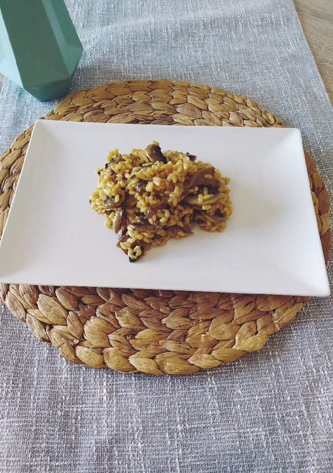 Una foto de Risotto de setas