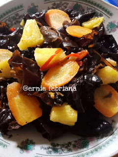 Foto resep Cah Jamur Kuping Nanas