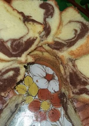 Foto resep Cake marmer