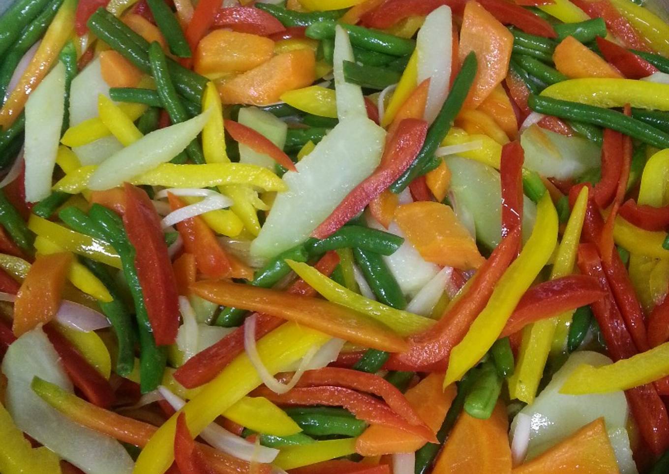 Salteado de vegetales