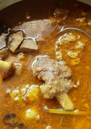 Foto resep Gulai Daging dan Jeroan Sapi