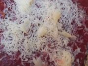 A picture of cauliflower pizza